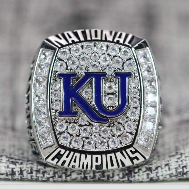 (2008) Kansas Jayhawks College Basketball Championship Ring - Premium Series