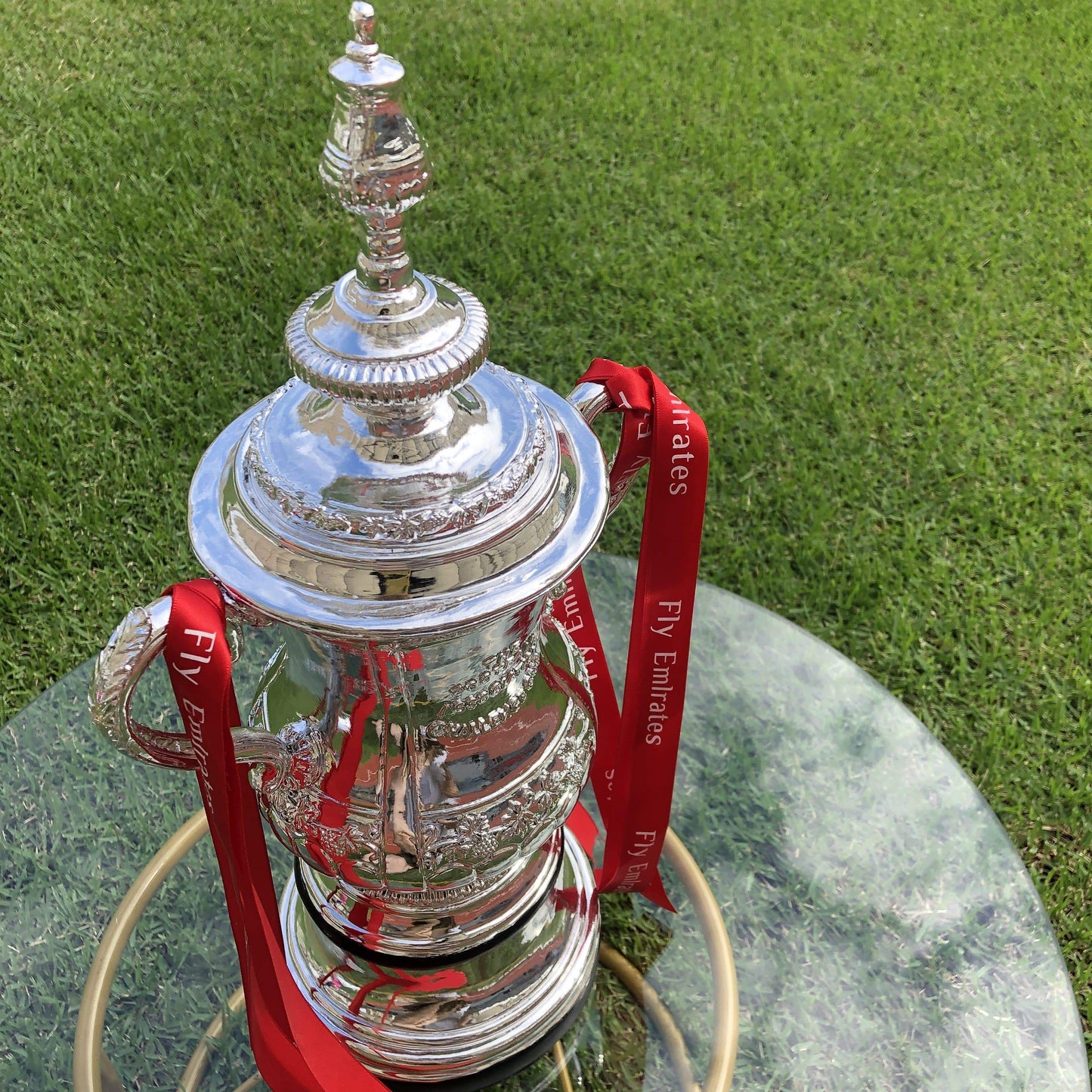 FA Cup Trophy(Indicate what ribbon you want)