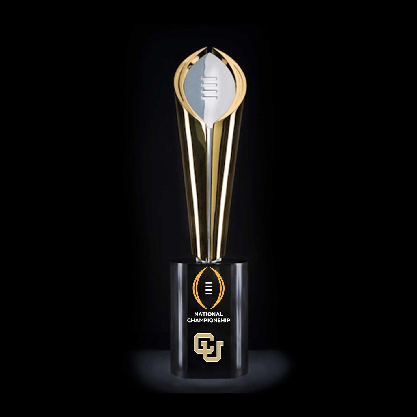 [NCAAF]Colorado Buffaloes CFP National Championship Trophy