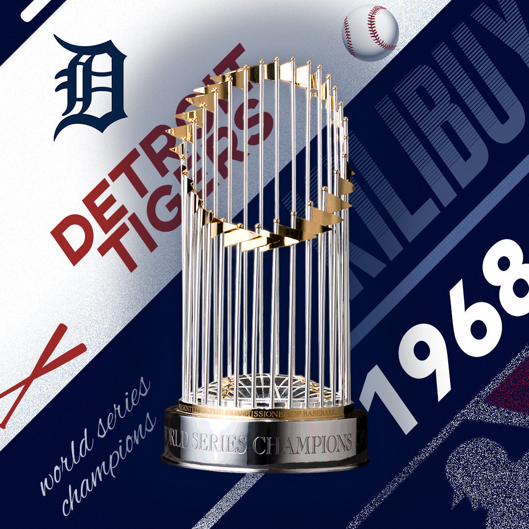 [MLB]1968 DETROIT TIGERS MLB WORLD SERIES WINNER