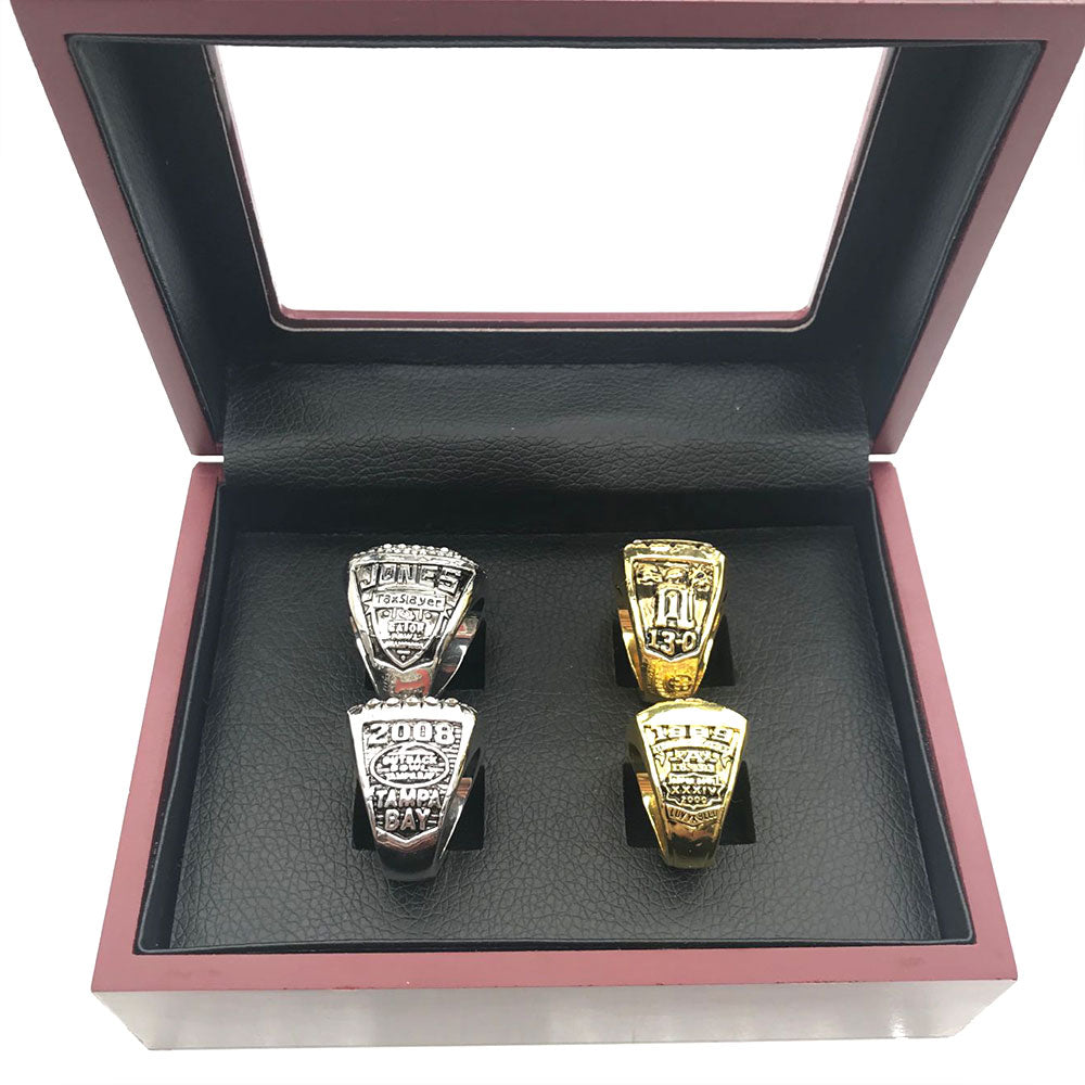 Tennessee Volunteers football Championship 4 Rings Set