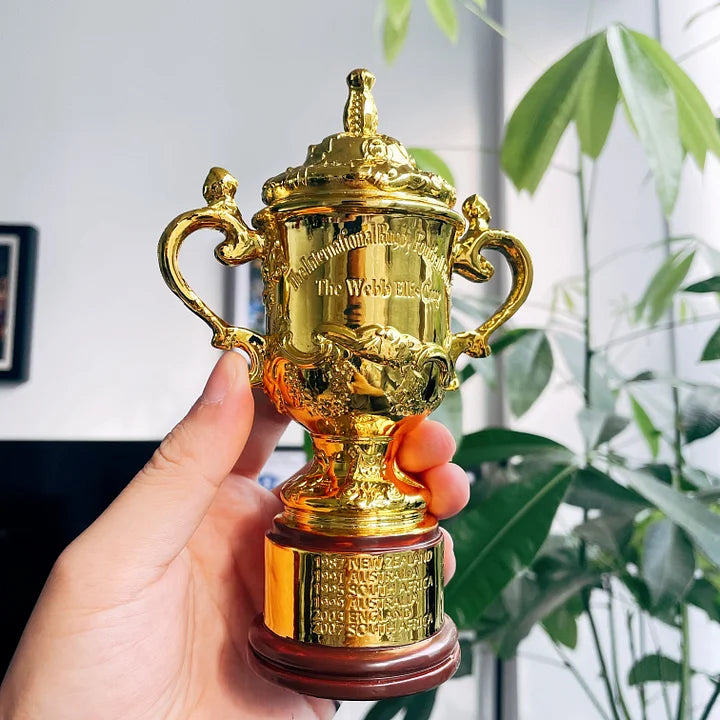 The Webb Ellis Cup Rugby World Cup Champions Trophy Resin 16cm