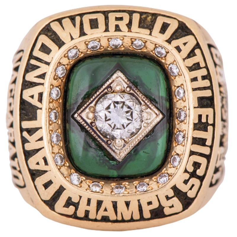 1989 Oakland Athletics World Series Championship Ring