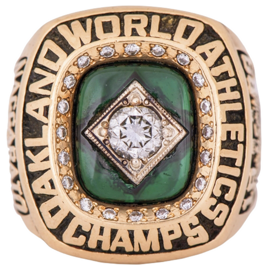 1989 Oakland Athletics World Series Championship Ring