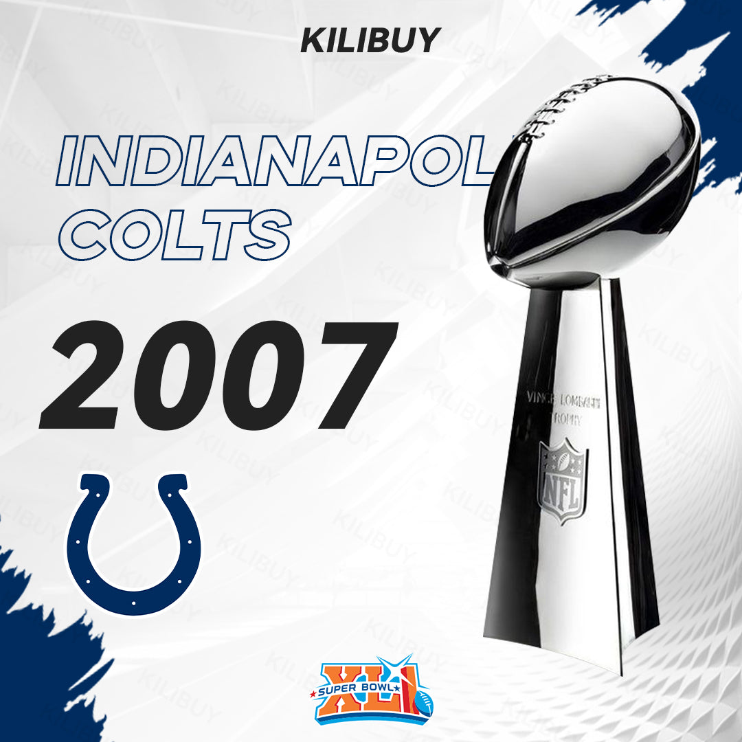 [NFL]2007 Vince Lombardi Trophy, Super Bowl 41, XLI Indianapolis Colts