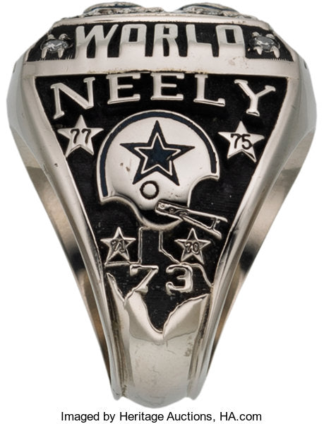 1977 Dallas Cowboys Super Bowl Championship Ring