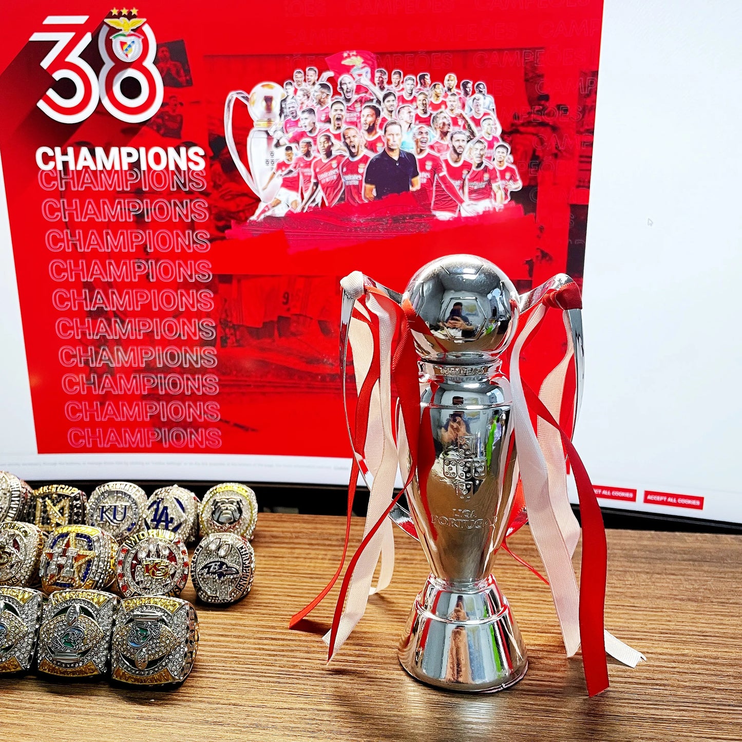 Primeira  Liga Portugal Football Championship Trophy Sporting CP FC Porto SL Benfica Boavista Belenenses