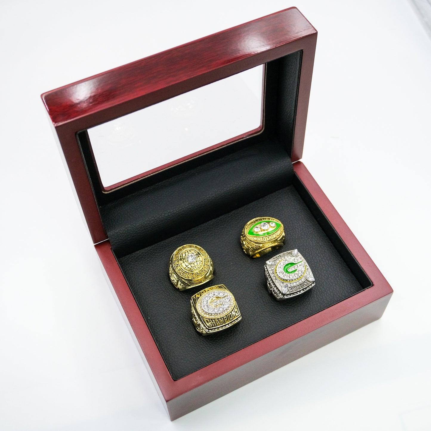 1966/1967/1996/2010 Green Bay Packers Super Bowl Championship Rings Set