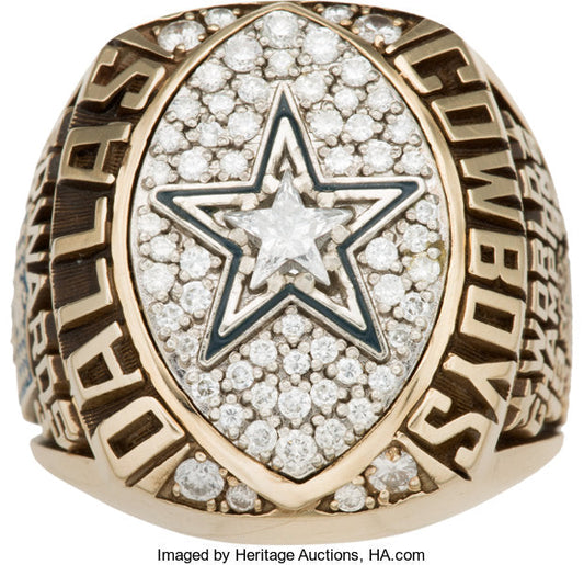 1992 Dallas Cowboys Super Bowl Championship Ring