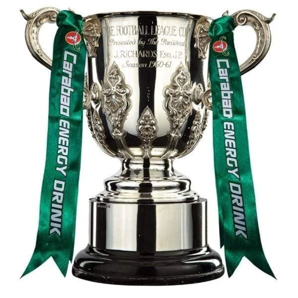 League Cup Carobao Trophy(Indicate what ribbon you want)