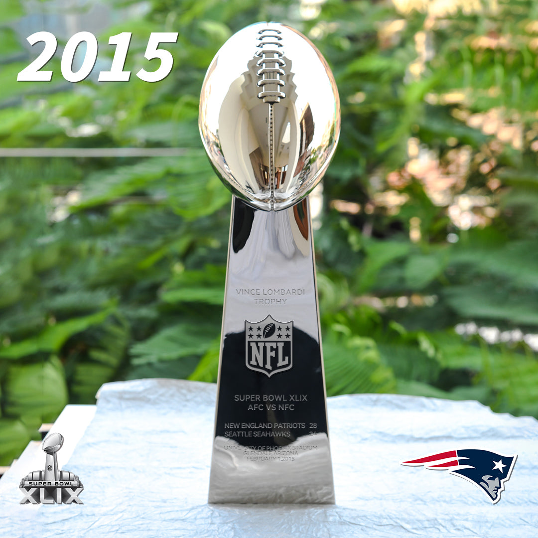 [NFL]2015 Vince Lombardi Trophy, Super Bowl 49, XLIX New England Patriots