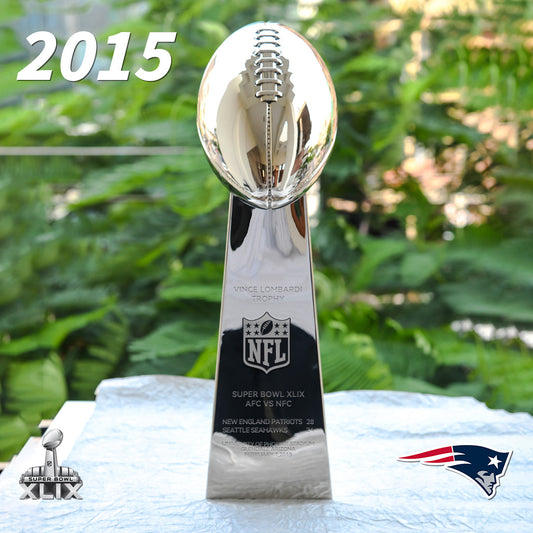 [NFL]2015 Vince Lombardi Trophy, Super Bowl 49, XLIX New England Patriots