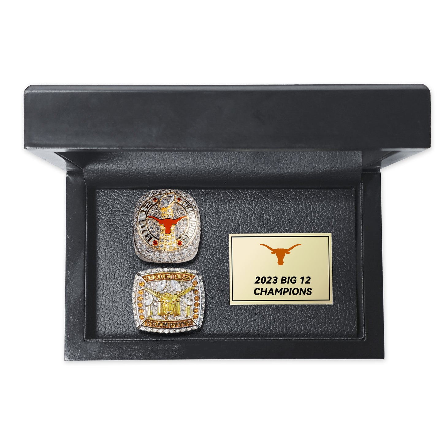 2023 Texas Longhorns BIG 12 National Team Ring SET