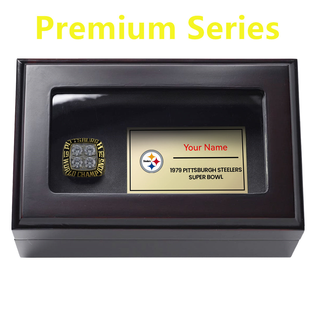 Premium Series-1979 Pittsburgh Steelers Super Bowl Ring