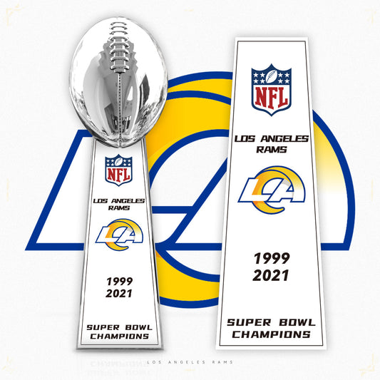 [NFL]Los Angeles Rams,2021/1999 Vince Lombardi ,  Super Bowl Championship Trophy Resin Version