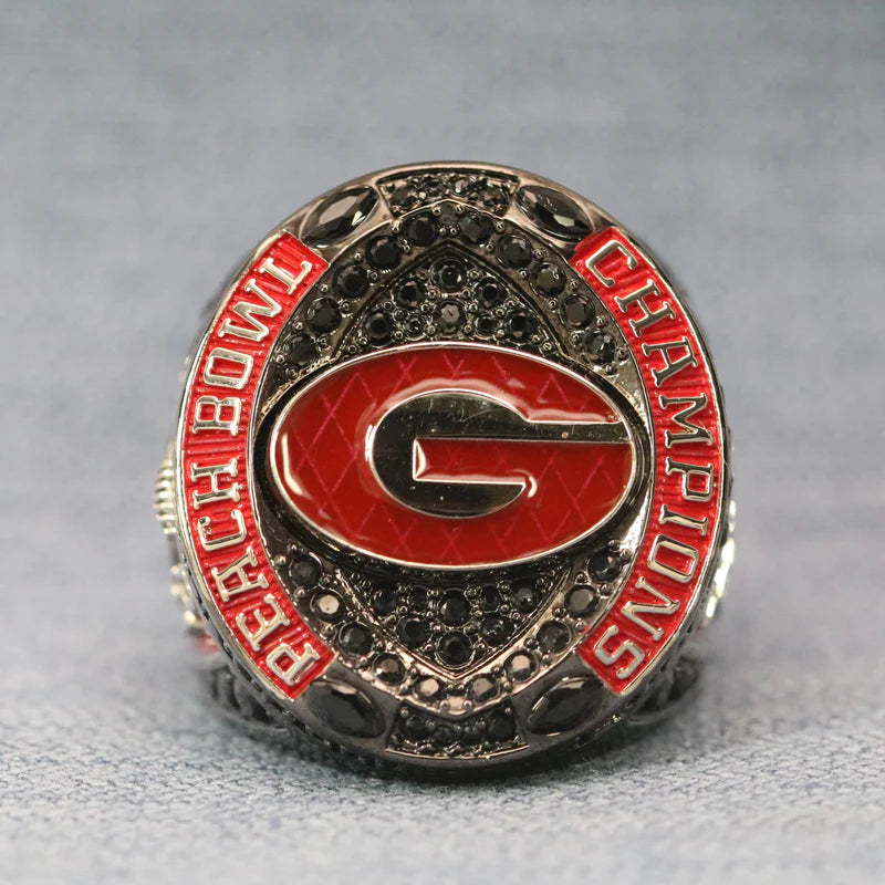 [Premium Version]2023 Georgia Bulldogs College Football Peach Bowl Championship Ring