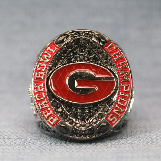 [Premium Version]2023 Georgia Bulldogs College Football Peach Bowl Championship Ring