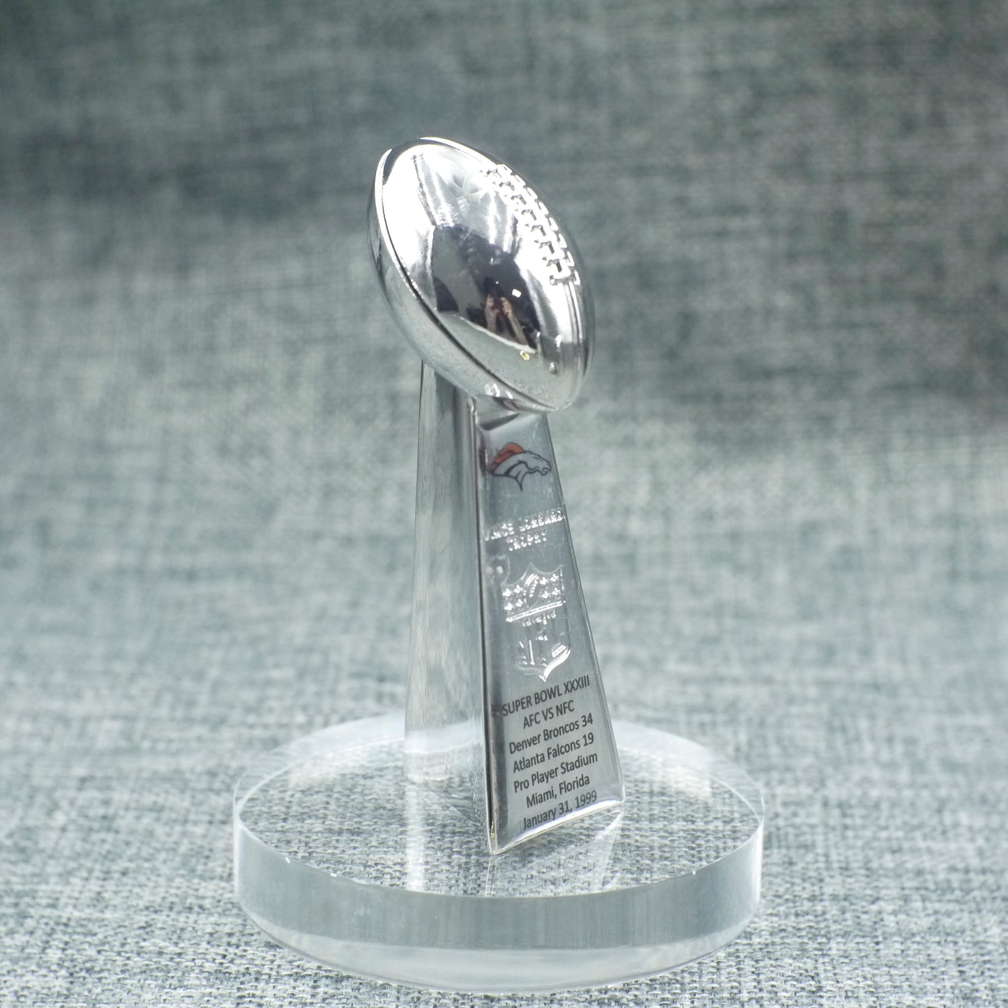 Denver Broncos Super Bowl Trophy Team Logo