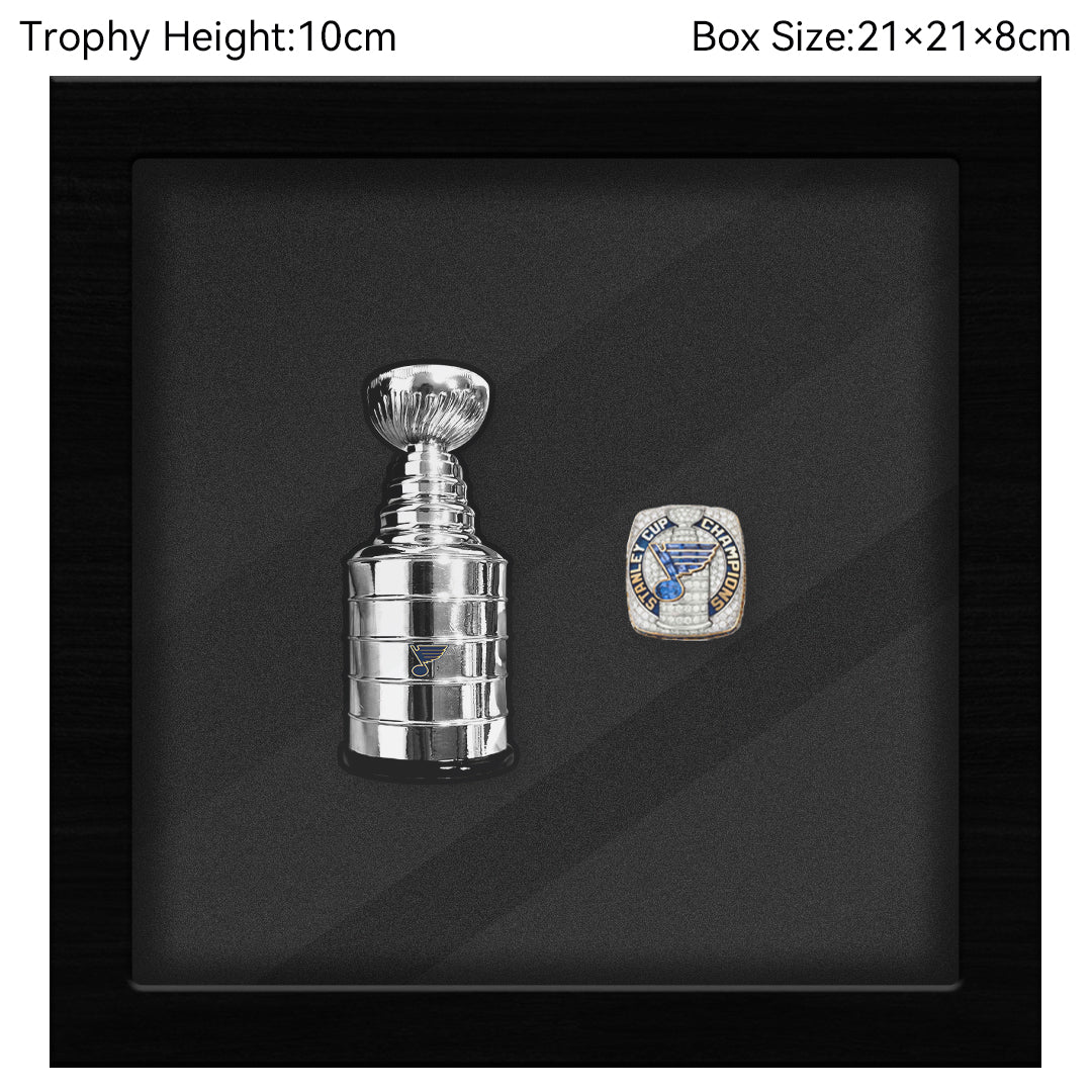 St. Louis Blues  NHL Trophy And Ring Box