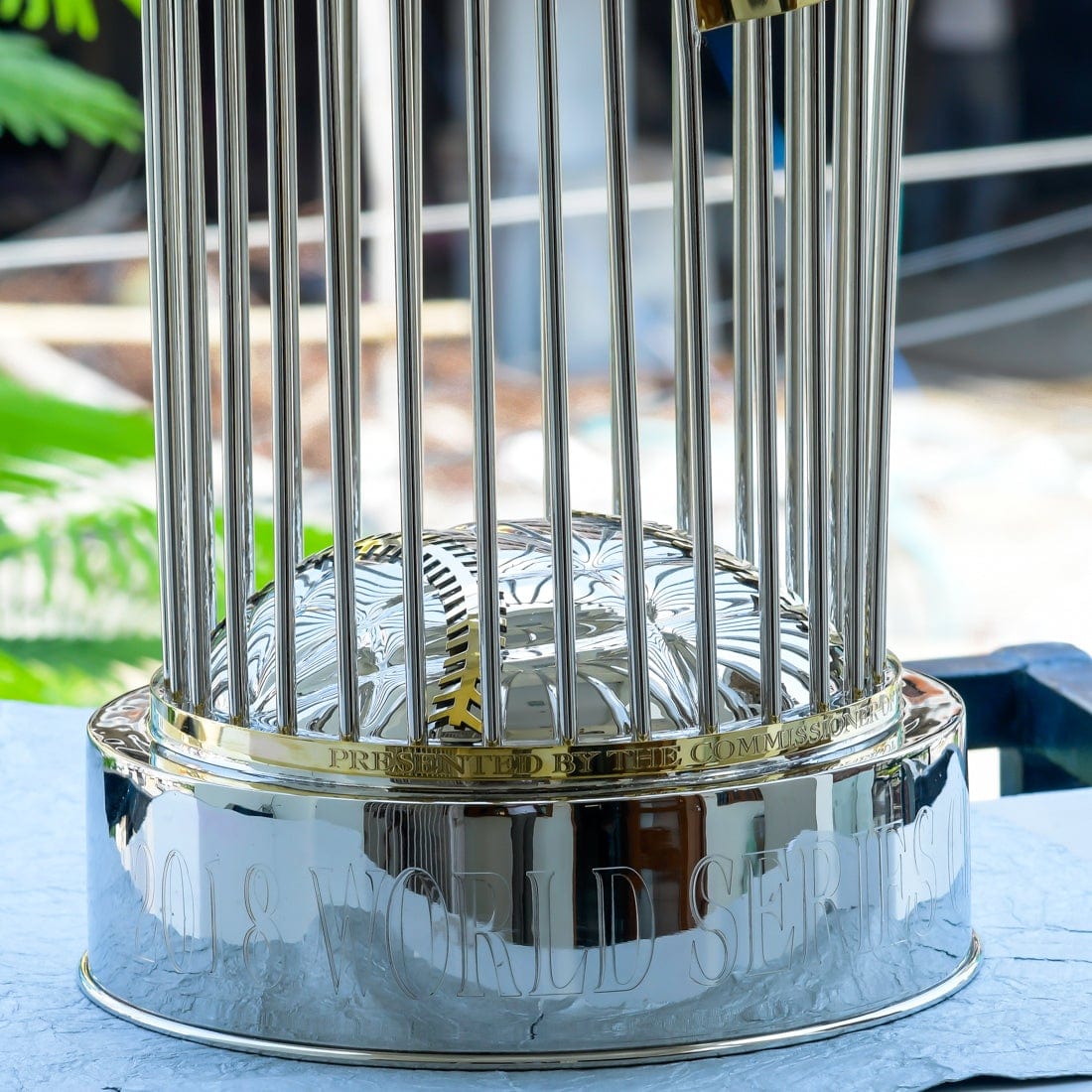 [MLB]2003 World Series Trophy,Miami Marlins