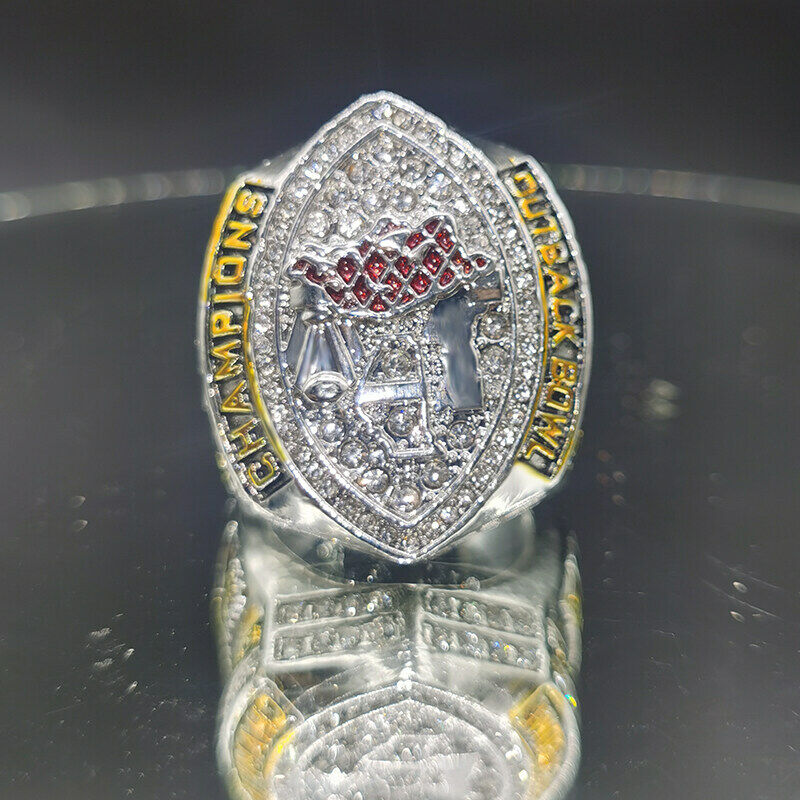 Arkansas Razorbacks University 2022 Sam Pittman Ring- SEC Outback Bowl Souvenir