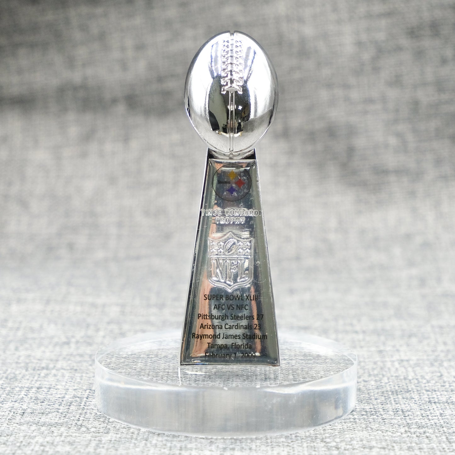 Pittsburgh Steelers Super Bowl Trophy Team Logo