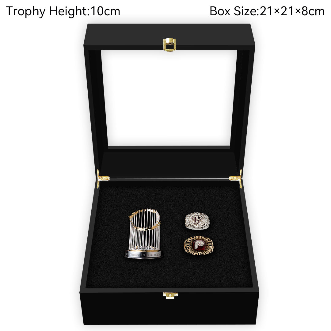 Philadelphia Phillies MLB Trophy And Ring Box