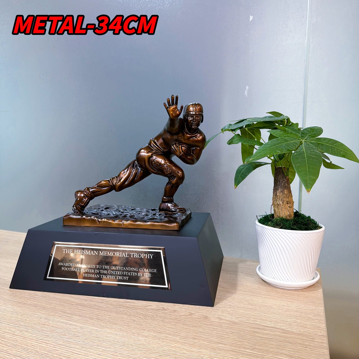 [Customized Version] NCAA Heisman Trophy Resin 2 Sizes