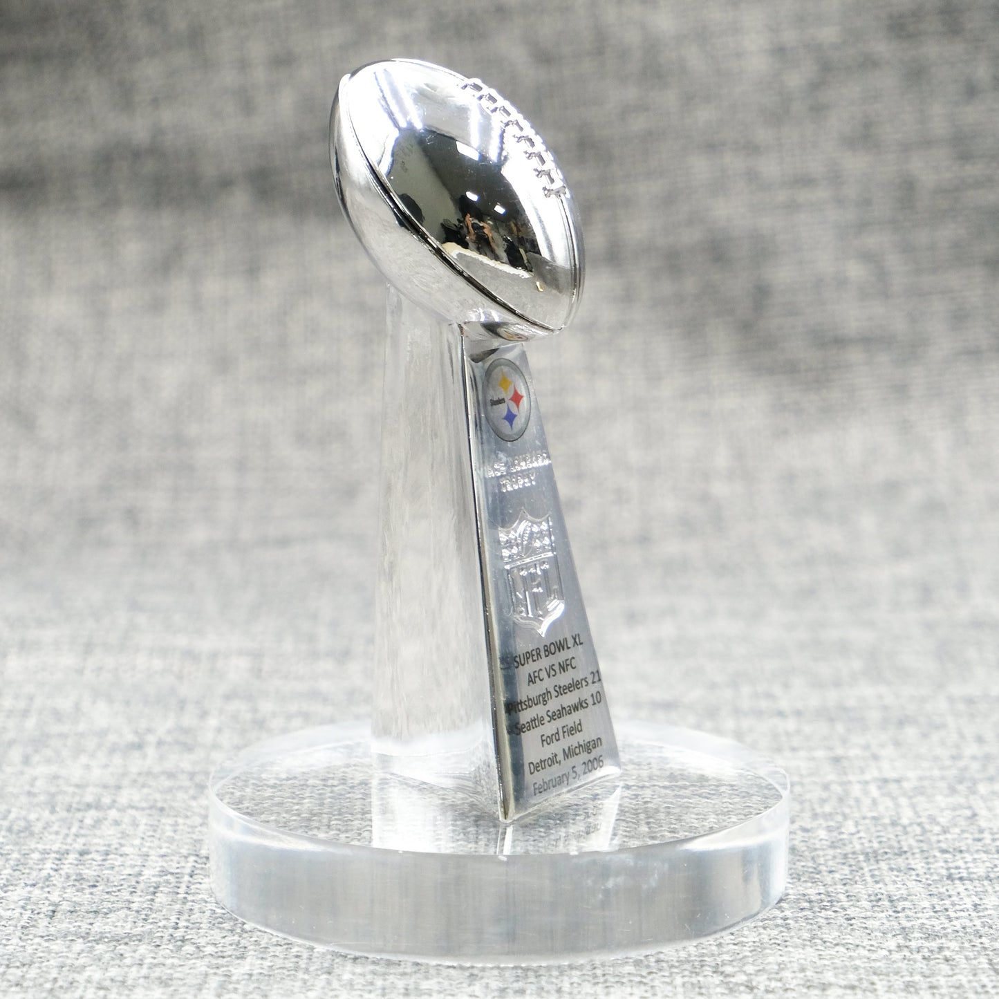 Pittsburgh Steelers Super Bowl Trophy Team Logo
