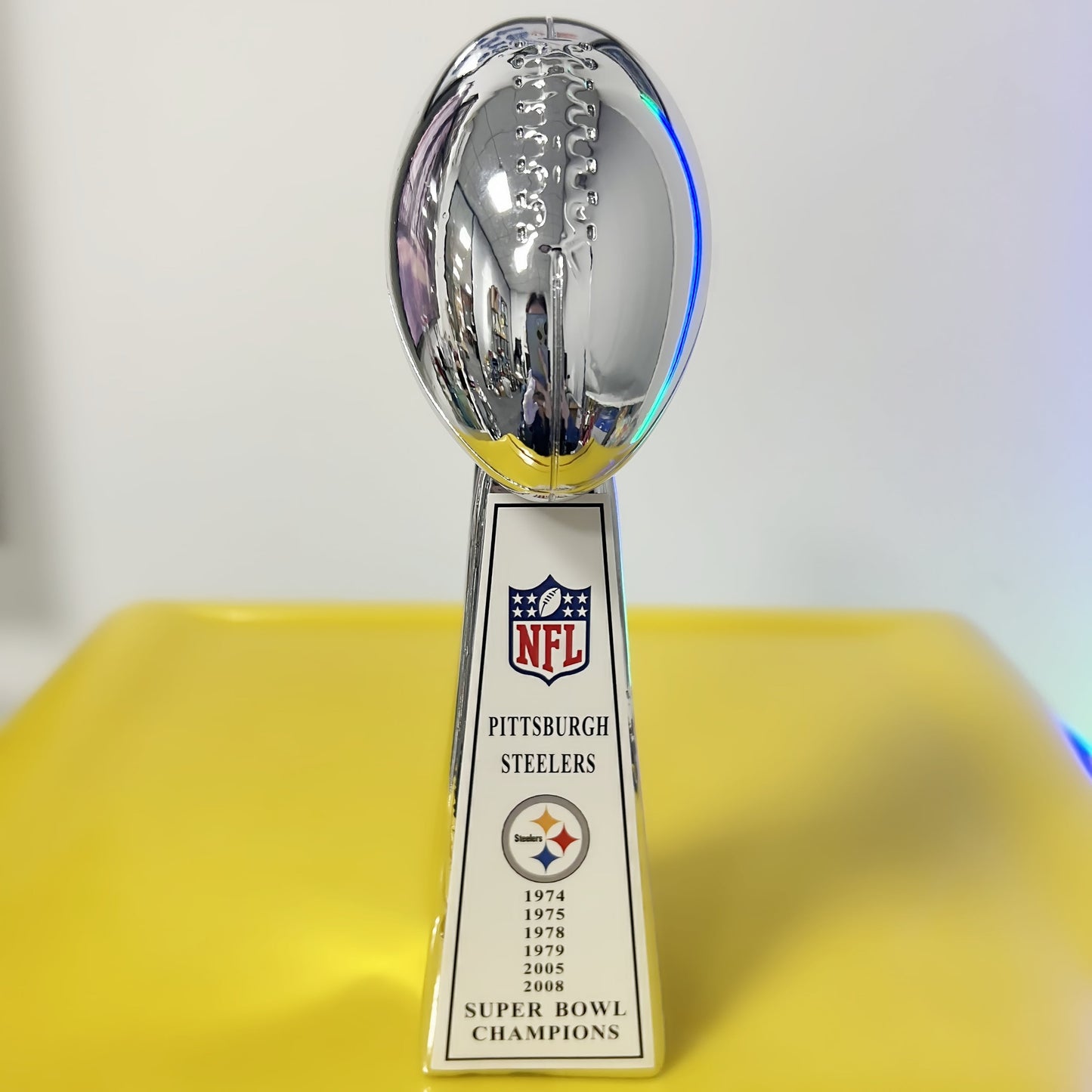 [NFL]Pittsburgh Steelers,2008/2005/1979/1978/1975/1974 Vince Lombardi ,  Super Bowl Championship Trophy Resin Version