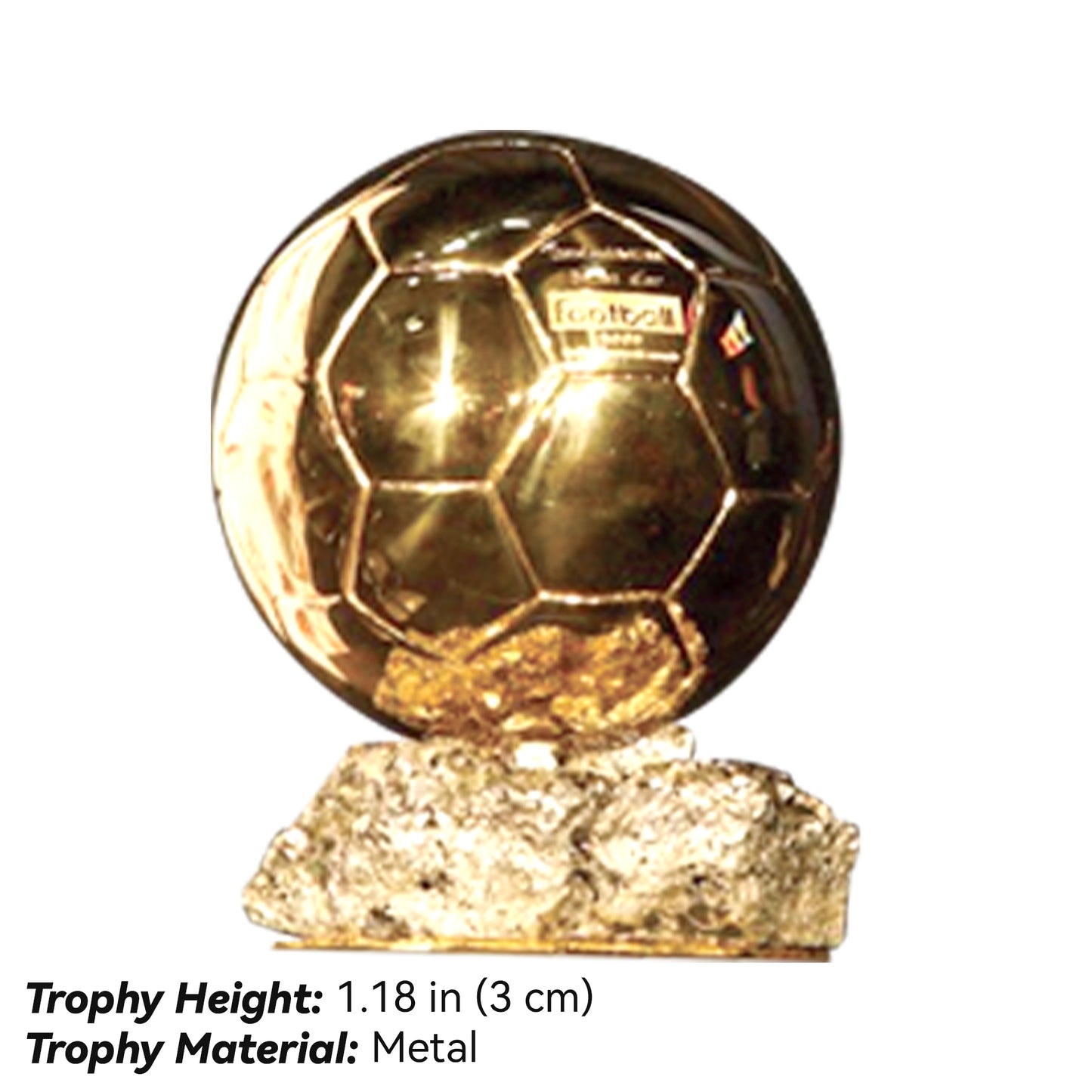 Ballon d'Or Mini Metal Replica