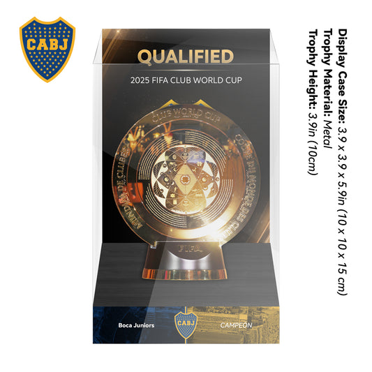 Boca Juniors 2025 FIFA Club World Cup Trophy Display Case