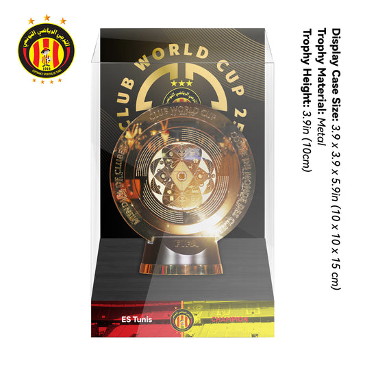 ES Tunis 2025 FIFA Club World Cup Trophy Display Case