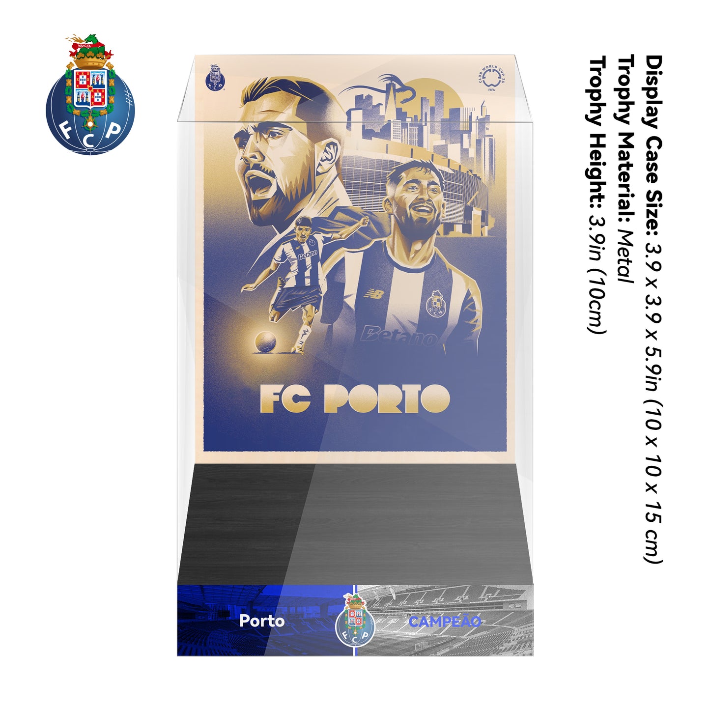 FC Porto 2025 FIFA Club World Cup Trophy Display Case