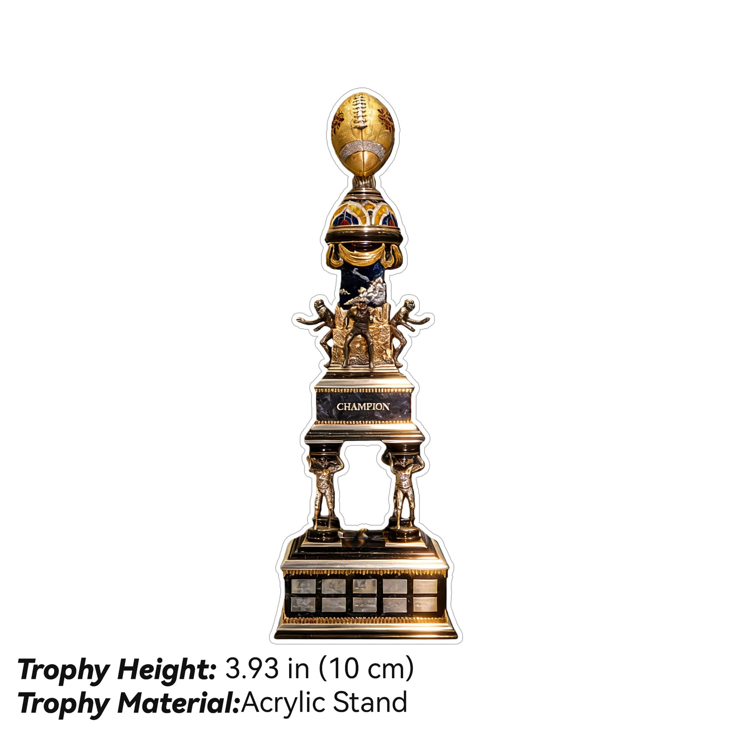 Fiesta Bowl Trophy Mini Acrylic Stand