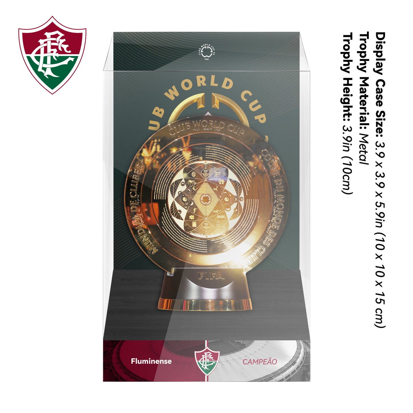 Fluminense 2025 FIFA Club World Cup Trophy Display Case