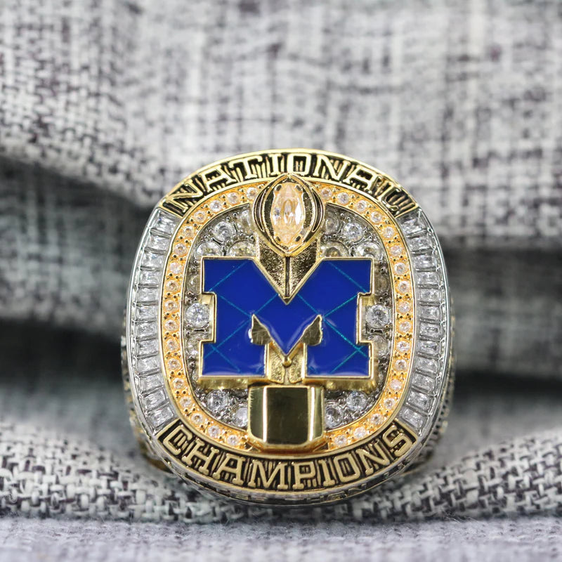 [ Premium Series]2023 Wolverines Go Blue National Championship Ring