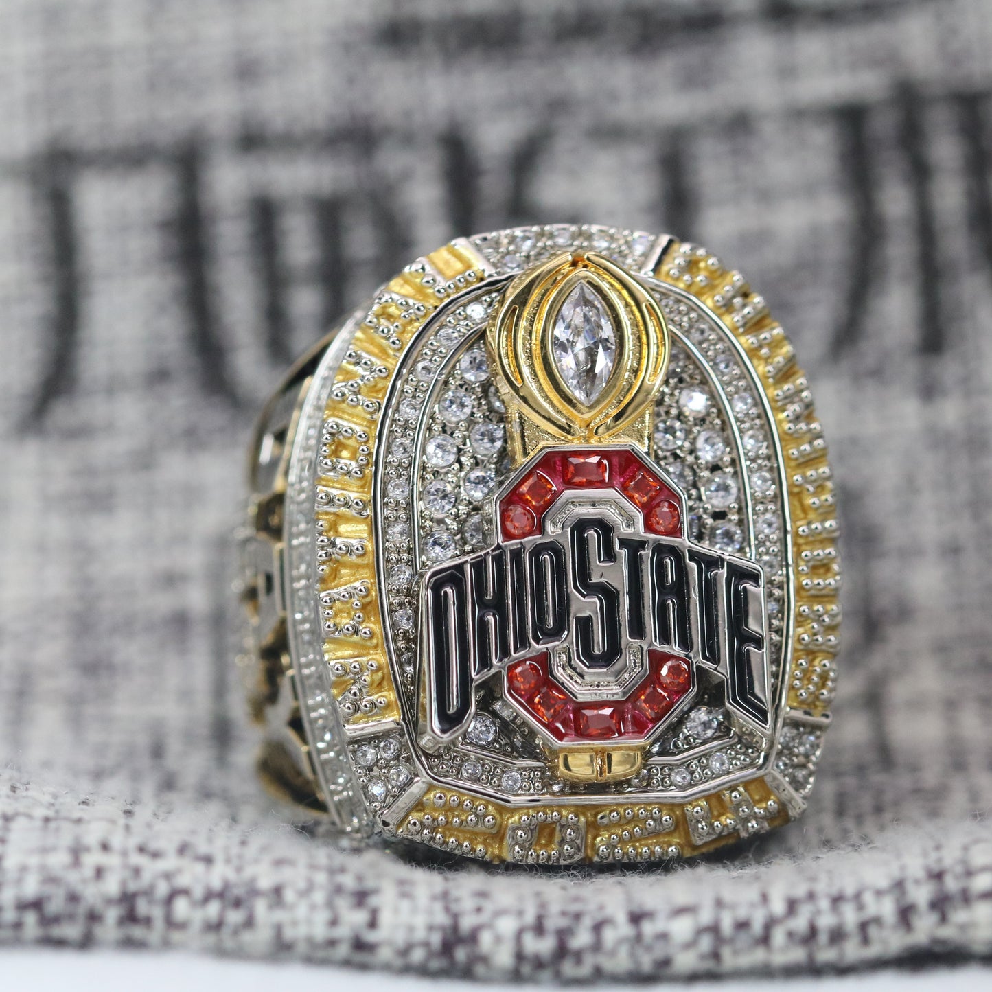 Premium Series【Official Version】2025 Ohio State Buckeyes National Championship Ring