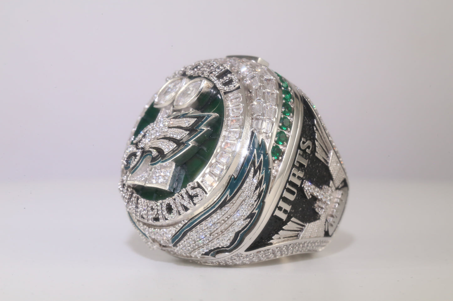 【Ultra Premium Series】【𝘄𝗶𝗻𝗴𝘀 𝗽𝗼𝗽 𝗼𝘂𝘁 】Philadelphia Eagles LIX Super Bowl Championship Ring