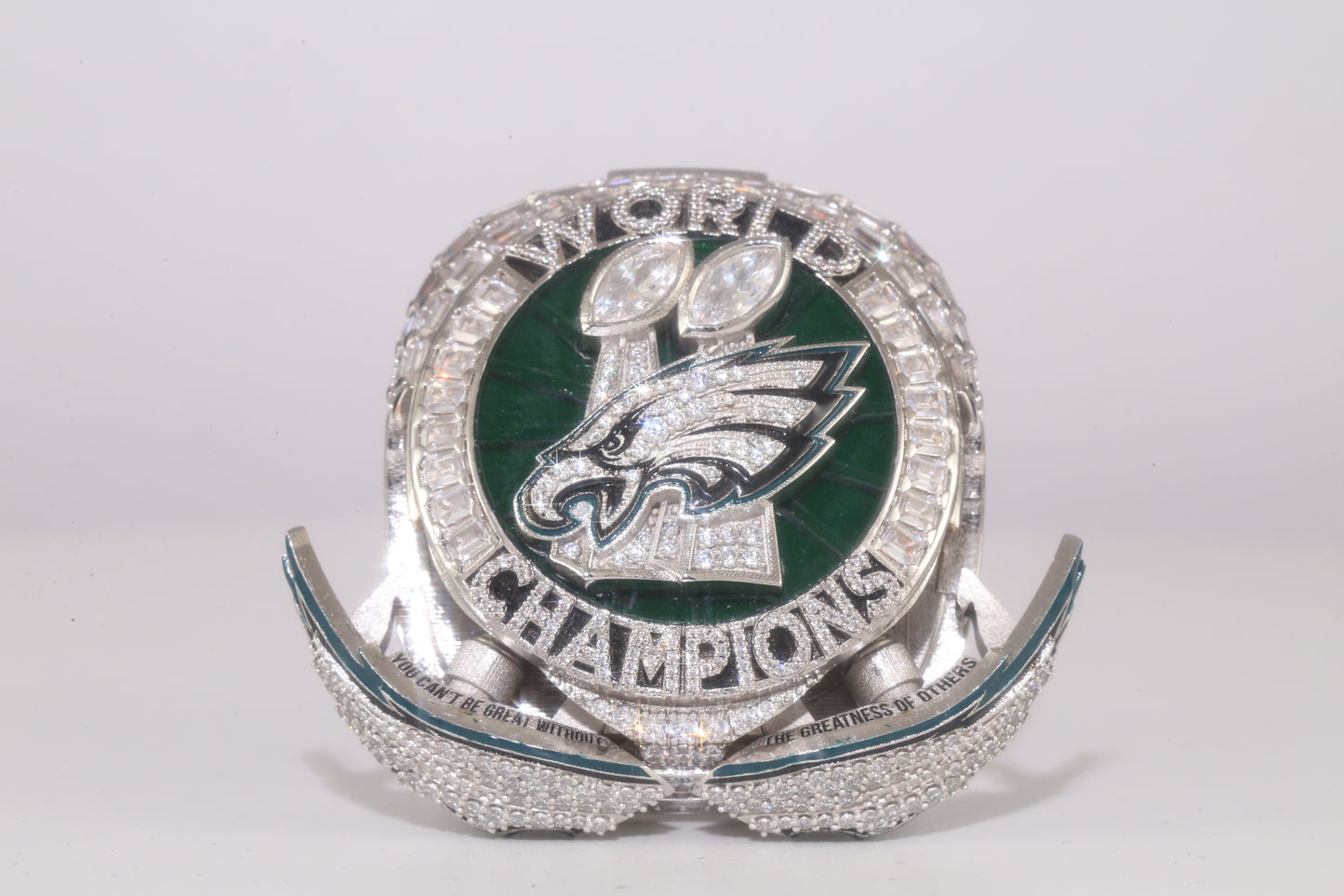 【Ultra Premium Series】【𝘄𝗶𝗻𝗴𝘀 𝗽𝗼𝗽 𝗼𝘂𝘁 】Philadelphia Eagles LIX Super Bowl Championship Ring