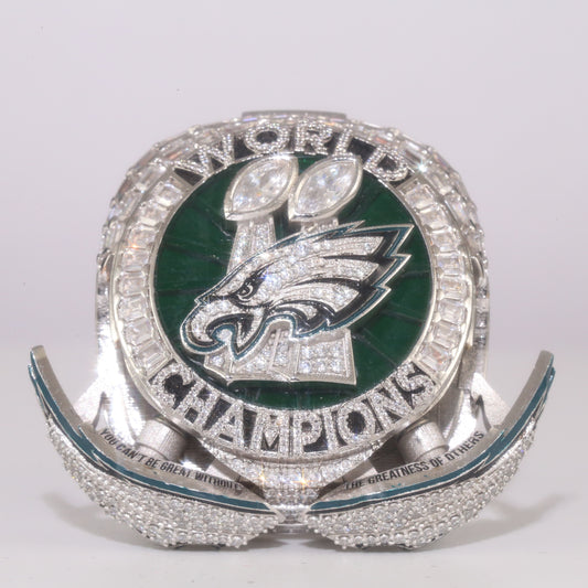 【Ultra Premium Series】【𝘄𝗶𝗻𝗴𝘀 𝗽𝗼𝗽 𝗼𝘂𝘁 】Philadelphia Eagles LIX Super Bowl Championship Ring