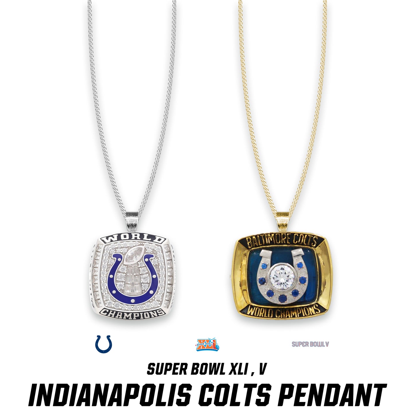 Indianapolis Colts Super Bowl XLI , V Pendant
