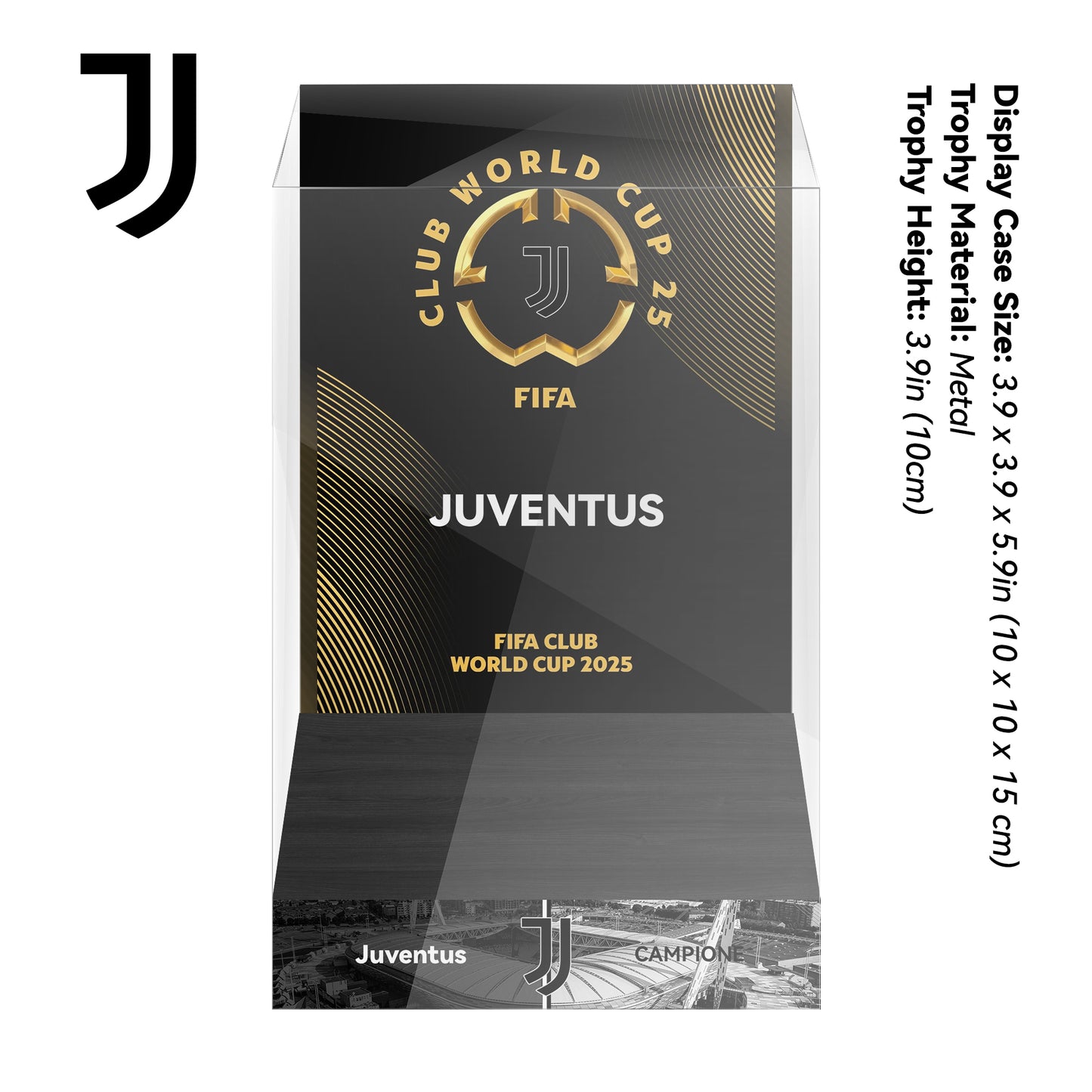 Juventus 2025 FIFA Club World Cup Trophy Display Case