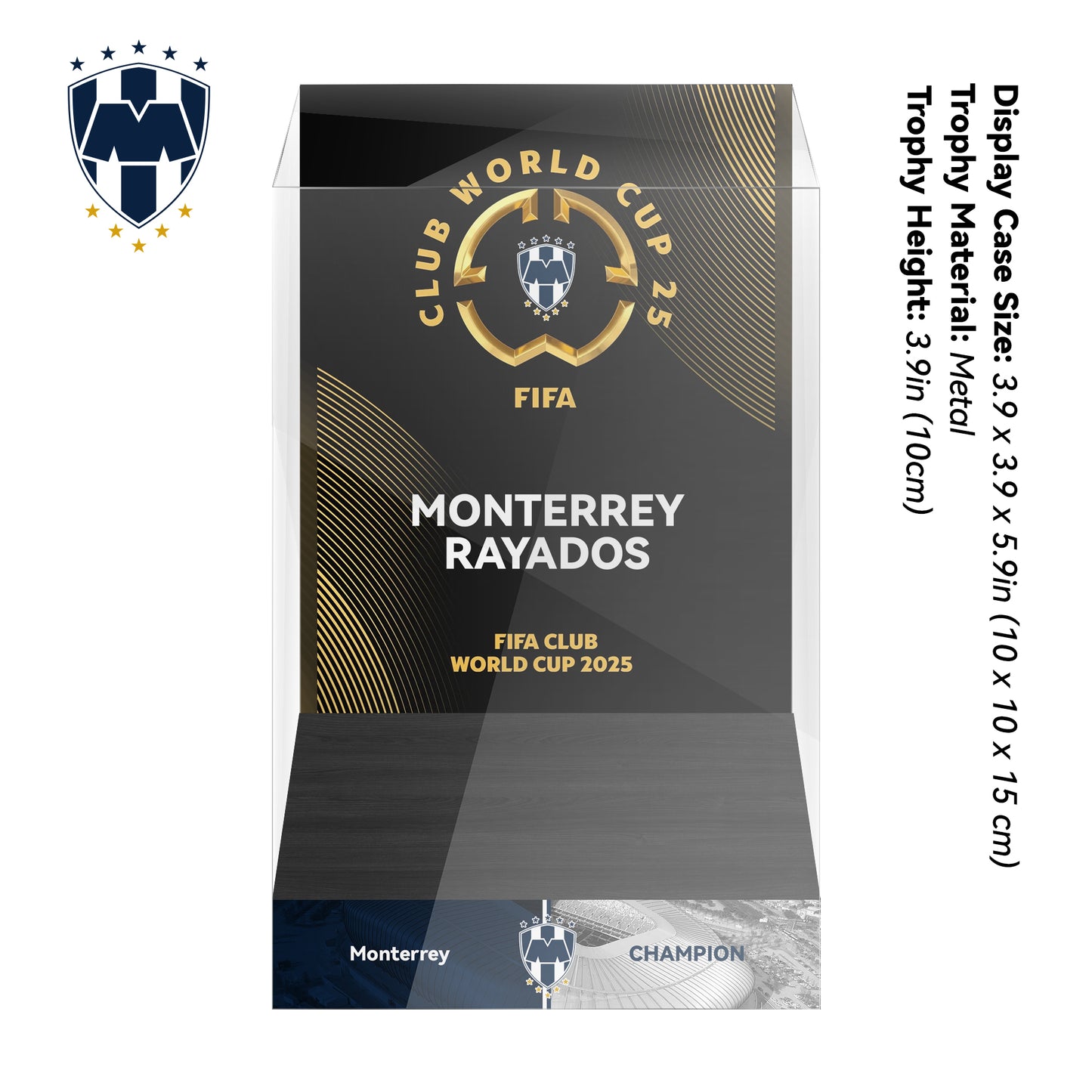 Monterrey 2025 FIFA Club World Cup Trophy Display Case