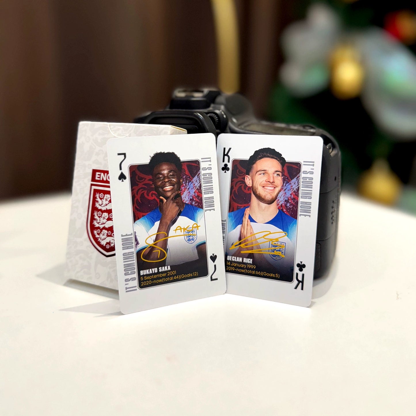England Legendary Footballers Commemorative Collection Poker Cards