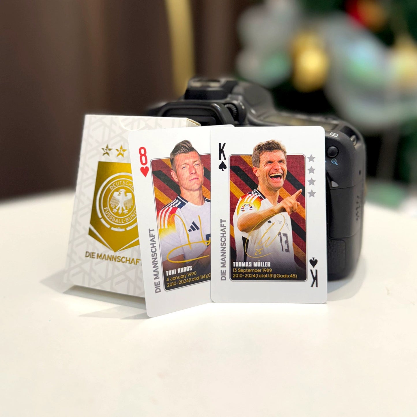 Germany Legendary Footballers Commemorative Collection Poker Cards