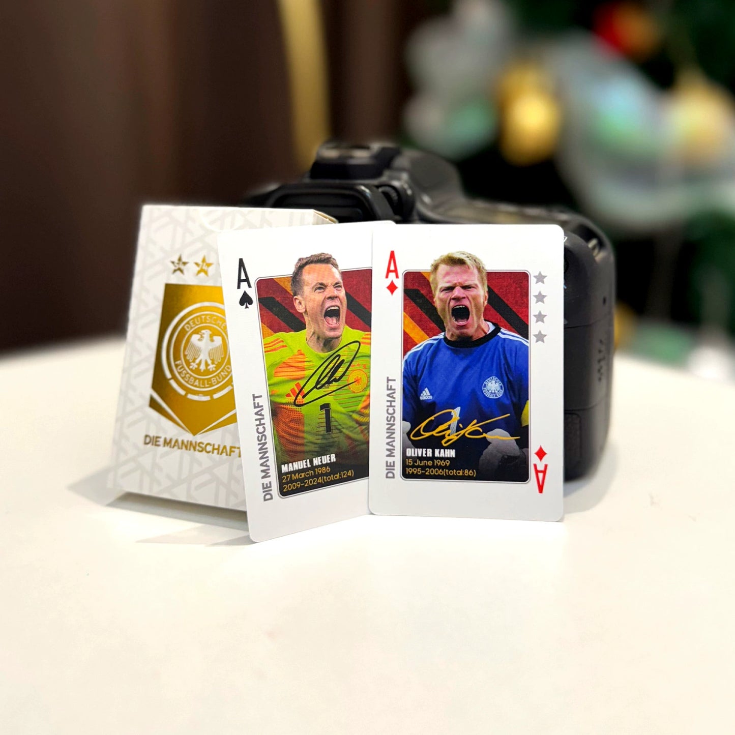 Germany Legendary Footballers Commemorative Collection Poker Cards