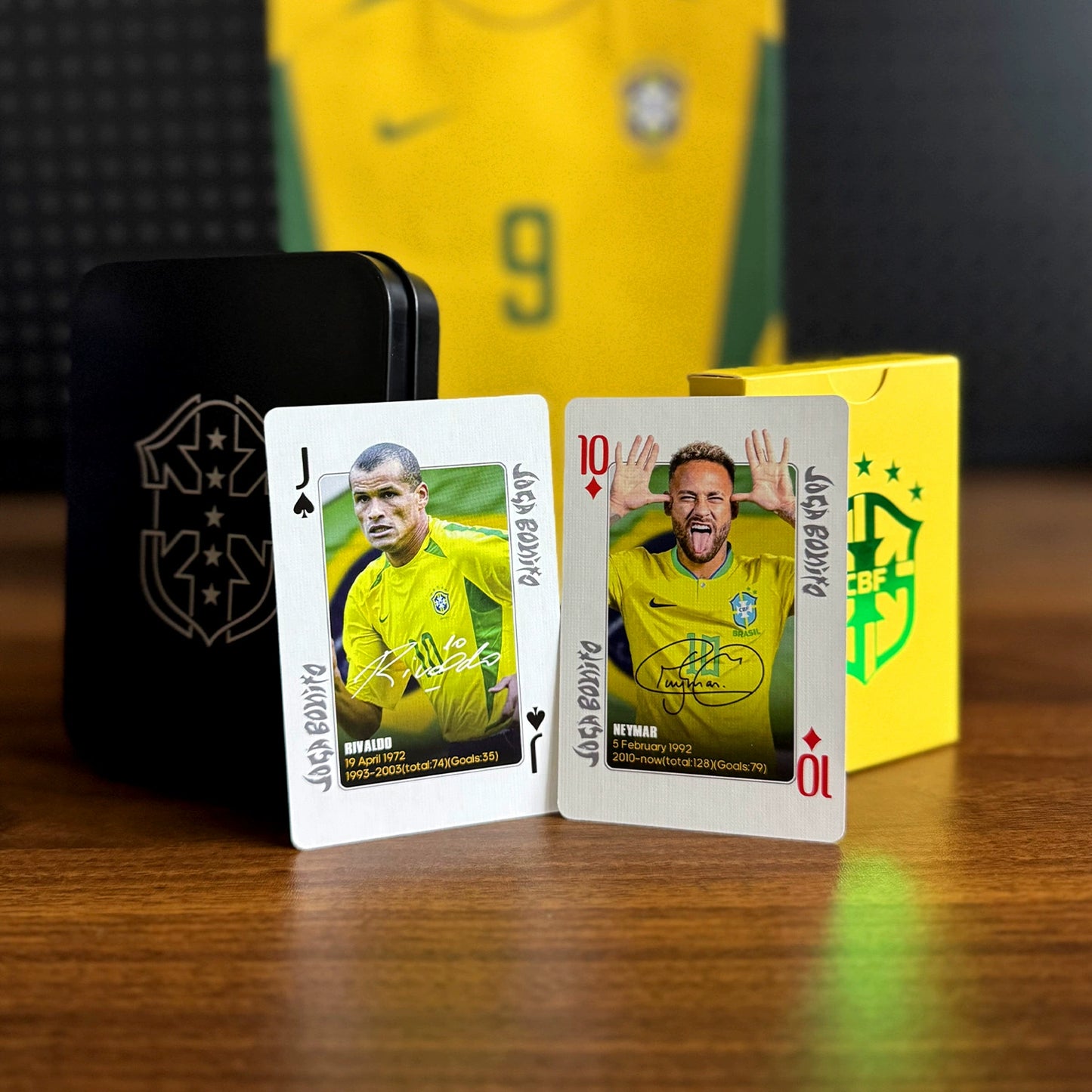 Brazil Legends Commemorative Collection Poker Cards
