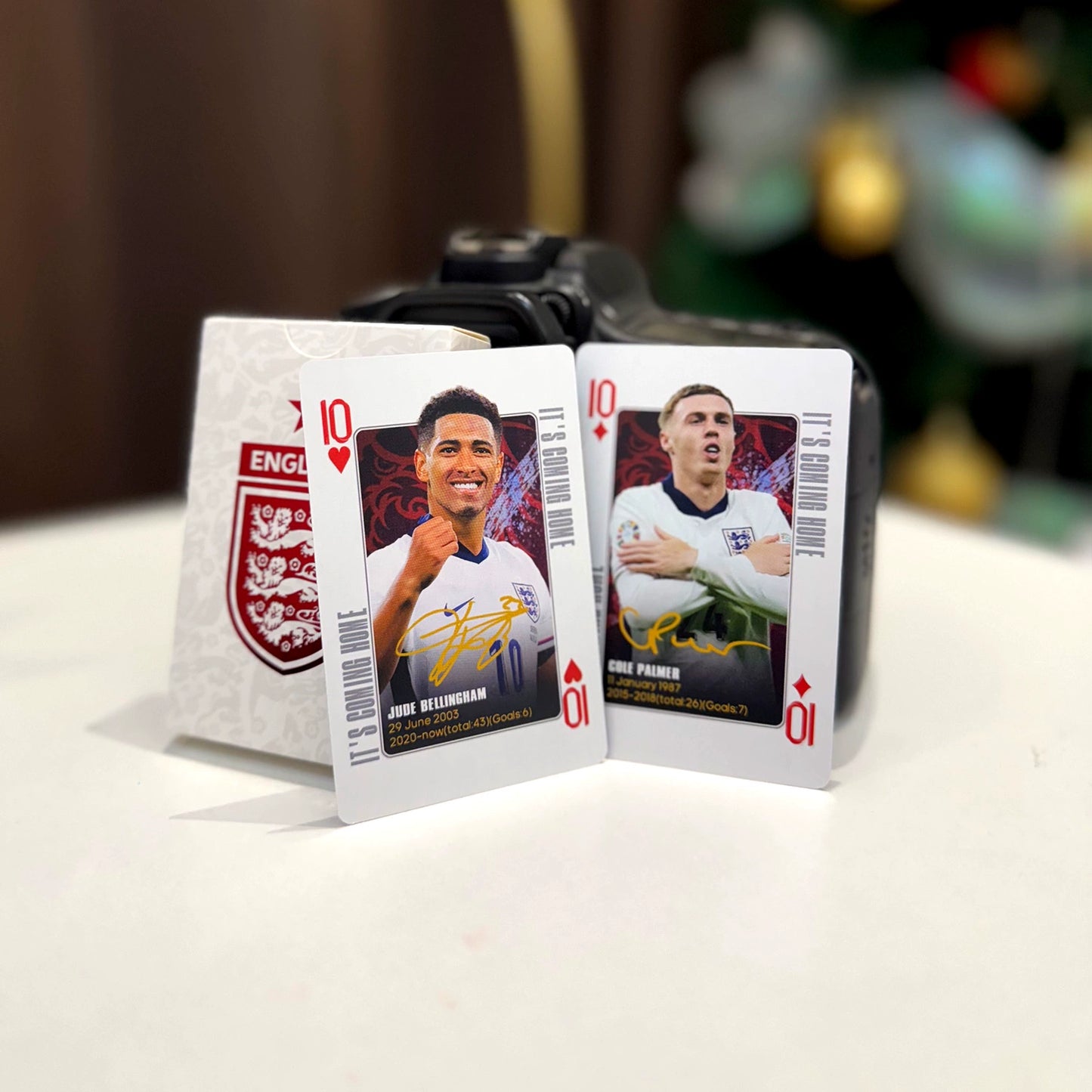 England Legendary Footballers Commemorative Collection Poker Cards