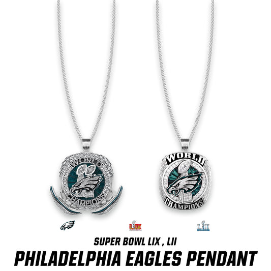 Philadelphia Eagles Super Bowl LII , LIX Pendant
